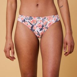 Dół kostiumu kąpielowego surfingowego damski Roxy Kwiaty. Białe bikini damskie Roxy, s, bez wzorów. W wyprzedaży za 119.99 zł.