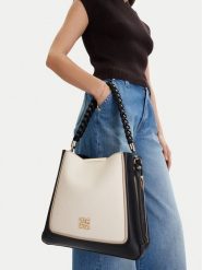 Nine West Torebka CEO-Torra-LDA0709 Czarny. Czarne torebki do ręki damskie Nine West, bez wzorów, z materiału, bez dodatków. Za 299.99 zł.