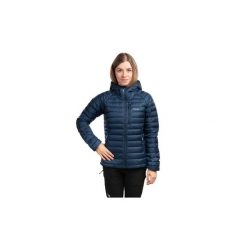 Kurtka puchowa damska Microlight Alpine Women. Niebieskie kurtki damskie RAB, bez wzorów, z puchu, bez kaptura, trekkingowe. Za 1,079.99 zł.