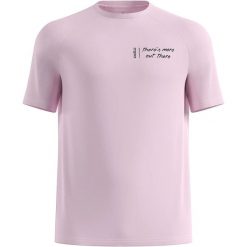 Koszulka z krótkim rękawem męska ODLO T-shirt ESSENTIAL PRINT. Czerwone t-shirty męskie Odlo, l, bez wzorów, z materiału, klasyczne, bez kołnierzyka. Za 179.99 zł.