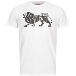 Koszulka Lonsdale Endmoor. Białe koszulki sportowe męskie Lonsdale, xl, bez wzorów, z bawełny, bez kołnierzyka, bez ramiączek, na fitness i siłownię. Za 136.00 zł.