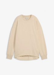 Bluza oversize. Brązowe bluzy damskie bonprix, bez wzorów, bez kaptura. Za 79.99 zł.