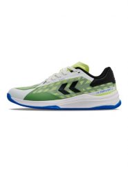 Buty halowe Hummel Topflight Pro. Czarne obuwie sportowe damskie Hummel, bez wzorów, z materiału, na fitness i siłownię. Za 502.50 zł.