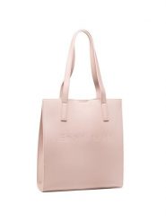 Jenny Fairy Torebka RX0743 Różowy. Czerwone torebki do ręki damskie Jenny Fairy, bez wzorów, ze skóry, bez dodatków. Za 53.99 zł.