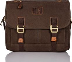 Paolo Peruzzi TORBA MĘSKA BRĄZOWA NA RAMIĘ T-17-BR. Brązowe torby na ramię męskie Paolo Peruzzi, bez wzorów, na ramię. Za 281.45 zł.