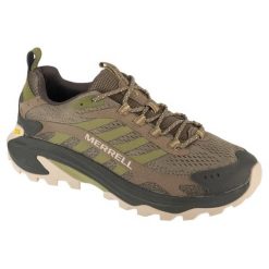 Buty Merrell Moab Speed 2 J037527 zielono-beżowe zielone. Zielone trekkingi męskie . Za 744.00 zł.