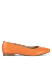 Lasocki Baleriny RST-KAJA-01 Pomarańczowy. Brązowe baleriny damskie Lasocki, bez wzorów, ze skóry, bez obcasa. Za 139.99 zł.