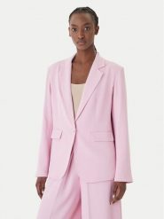 Fracomina Marynarka FS26SJ3004W47601 Różowy Regular Fit. Czerwone żakiety damskie Fracomina, m, bez wzorów, z syntetyku. Za 659.99 zł.