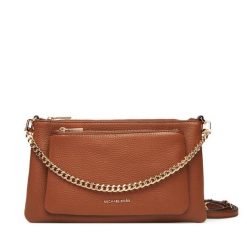 Torebka MICHAEL Michael Kors. Brązowe listonoszki damskie MICHAEL Michael Kors, bez wzorów, bez dodatków. Za 629.99 zł.