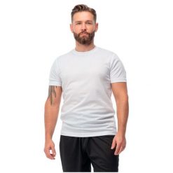 T-shirt Męski Dillion. Białe t-shirty męskie MARTES ESSENTIALS, l, bez wzorów, z materiału, klasyczne, bez kołnierzyka. Za 38.99 zł.