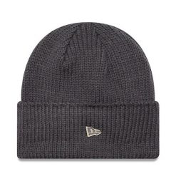 Czapka New Era. Szare czapki i kapelusze damskie New Era, na zimę, bez wzorów. Za 139.99 zł.