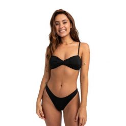 Dół do stroju kąpielowego Billabong Sol Searcher Hike. Czarne bikini damskie Billabong, xs, bez wzorów. Za 69.99 zł.