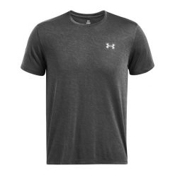 Koszulka do biegania męska Under Armour Launch Camo. Szare koszulki sportowe męskie Under Armour, m, bez wzorów, bez kołnierzyka, bez ramiączek, do biegania. Za 168.65 zł.