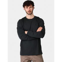 T-shirt Męski Fjallraven Abisko Day Hike LS M. Czarne bluzki z długim rękawem męskie Fjällräven, m, bez wzorów, z materiału, bez kołnierzyka. Za 369.00 zł.