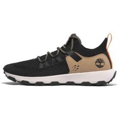 Buty męskie Timberland Winsor Trail. Czarne buty sportowe męskie Timberland, bez zapięcia, na fitness i siłownię. W wyprzedaży za 434.35 zł.