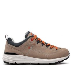 Trekkingi Olang. Brązowe obuwie sportowe damskie Olang, bez wzorów, trekkingowe. Za 679.99 zł.