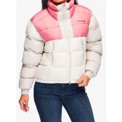 Kurtka ocieplana damska Columbia Pike Lake II Cropped Jacket. Białe kurtki damskie Columbia, bez wzorów, bez kaptura. Za 461.99 zł.