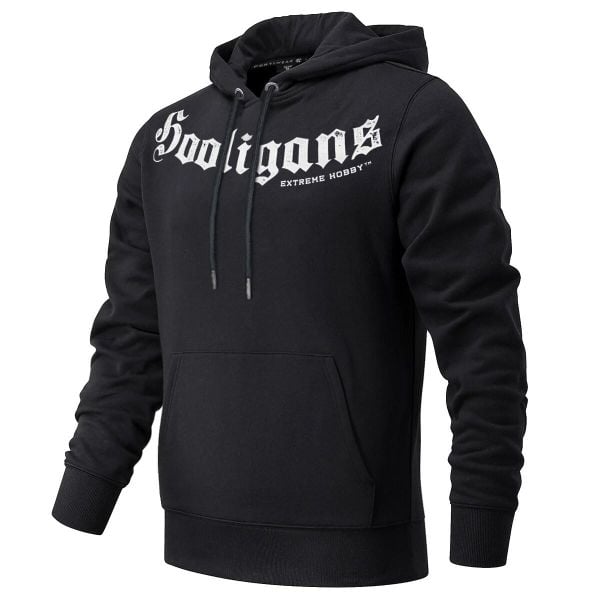 Bluza męska z kapturem EXTREME HOBBY HOOLIGANS 2025. Czarne bluzy męskie EXTREME HOBBY, m, bez wzorów, z bawełny, z kapturem. Za 249.00 zł.