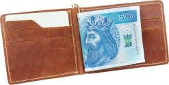 Giovani Portfel męski robert - giovani (z klipsem). Portfele męskie Giovani, bez wzorów. Za 65.00 zł.