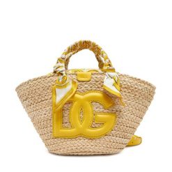Torebka Dolce&Gabbana. Brązowe torebki do ręki damskie Dolce&Gabbana, bez wzorów, klasyczne, bez dodatków. Za 5,122.99 zł.