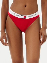 Tommy Hilfiger Figi klasyczne UW0UW06038 Czerwony. Czerwone figi damskie Tommy Hilfiger, s, bez wzorów, z bawełny. Za 69.99 zł.