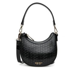 Torebka Nine West. Czarne torebki do ręki damskie Nine West, bez wzorów, klasyczne, bez dodatków. Za 169.99 zł.