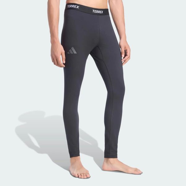 SYNTETYCZNE LEGGINSY TERREX MULTI. Brązowe legginsy sportowe męskie Adidas, l, bez wzorów, z dzianiny, długie, outdoorowe, climacool (adidas). Za 219.00 zł.