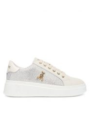 Patrizia Pepe Sneakersy PPJ904.02 Écru. Buty sportowe dziewczęce Patrizia Pepe, bez wzorów, ze skóry, bez zapięcia. Za 659.99 zł.
