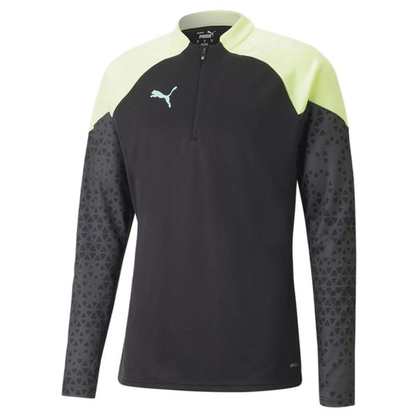 Bluza Puma Individualcup Training 14 Zip Top, Mężczyźni. Czarne bluzy męskie Puma, m, bez wzorów, z poliesteru, bez kaptura. Za 290.00 zł.
