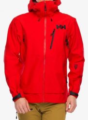 Kurtka z membraną męska Helly Hansen Odin 9 Worlds 3.0 Jacket. Czerwone kurtki męskie Helly Hansen, m, bez wzorów, z materiału, bez kaptura. Za 1,851.00 zł.