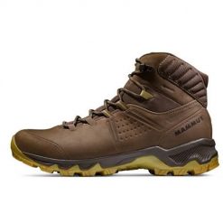 Buty trekkingowe męskie Mammut Mercury Iv Mid Gtx. Brązowe trekkingi męskie Mammut, za kostkę, trekkingowe. Za 998.00 zł.