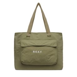 Torebka Roxy. Brązowe torebki do ręki damskie Roxy, bez wzorów, bez dodatków. Za 79.99 zł.