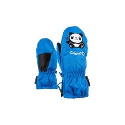 Rękawice narciarskie dziecięce ZIENER LE Zoo Minis. Niebieskie rękawiczki dziecięce Ziener, bez wzorów. Za 129.99 zł.