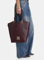 Nine West Torebka EO-HIDDEN CHARM-LDA9444 Bordowy. Czerwone torebki do ręki damskie Nine West, bez wzorów, ze skóry, bez dodatków. Za 299.99 zł.