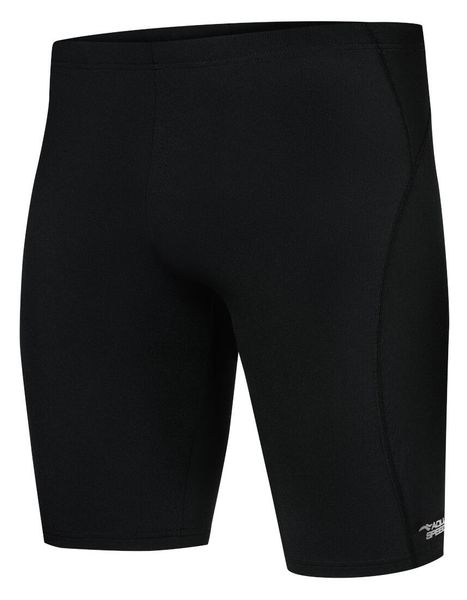 Spodenki pływackie jammer Aqua Speed Blake. Czarne kąpielówki męskie Aqua-Speed, m, bez wzorów, z dzianiny, długie, na fitness i siłownię. Za 88.95 zł.