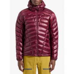 Kurtka puchowa La Sportiva Lumina 200 Down Jacket. Czerwone kurtki męskie La Sportiva, bez wzorów, z puchu, sportowe, bez kaptura. Za 1,395.49 zł.