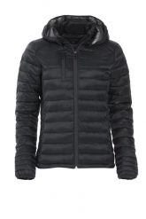 Clique Hudson Women kurtka damska czarna z ociepliną typu puch – black. Czarne kurtki damskie CLIQUE, m, bez wzorów, z materiału. Za 322.79 zł.