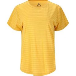 Damska koszulka w paski Whistler Skylon. Żółte koszulki sportowe damskie Whistler, bez wzorów, bez kołnierzyka, bez ramiączek, na fitness i siłownię. Za 165.50 zł.