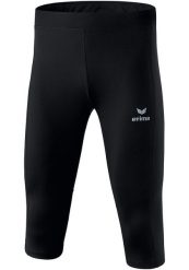 Przycięte spodnie do biegania Erima Performance 3/4 czarne. Czarne spodnie sportowe męskie Erima, xl, bez wzorów, z poliesteru, do biegania. Za 314.99 zł.