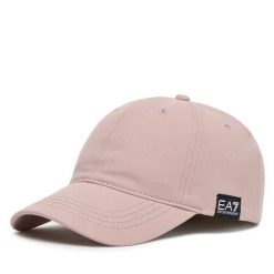 Czapka z daszkiem EA7 Emporio Armani. Czerwone czapki i kapelusze damskie EA7 Emporio Armani, bez wzorów. Za 179.99 zł.