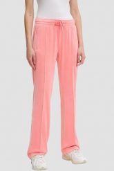 JUICY COUTURE Brzoskwiniowe damskie spodnie z cyrkoniami Tina, Rozmiar XS. Czerwone spodnie dresowe damskie Juicy Couture, s, bez wzorów, z dresówki. W wyprzedaży za 206.99 zł.