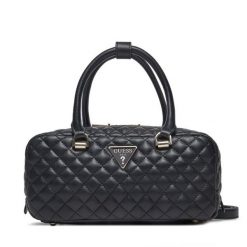 Torebka Guess. Czarne torebki do ręki damskie Guess, z aplikacjami, klasyczne, bez dodatków. Za 309.99 zł.