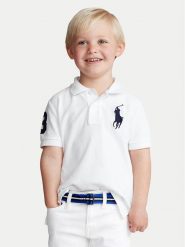 Polo Ralph Lauren Polo 322670257006 Biały Regular Fit. Białe t-shirty dla chłopców Polo Ralph Lauren, bez wzorów, z bawełny, bez ramiączek. Za 359.99 zł.