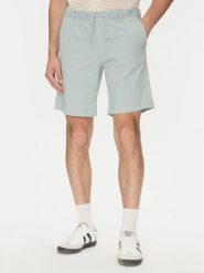 Jack & Jones Szorty materiałowe Jaiden 12274983 Błękitny Relaxed Fit. Niebieskie szorty męskie Jack & Jones, l, bez wzorów, z bawełny. Za 79.99 zł.