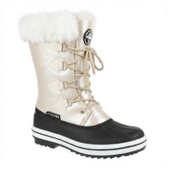 Śniegowce damskie wysokie SORGA ocieplane lekkie buty zimowe. Brązowe śniegowce i trapery damskie Aulp. Za 299.99 zł.