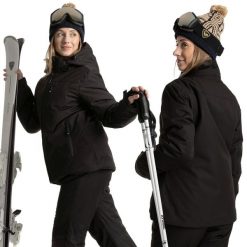 Kurtka narciarska damska KADVA Edge X Jacket. Czarne kurtki damskie KADVA, na jesień, l, bez wzorów, z materiału, bez kaptura, narciarskie. Za 249.99 zł.
