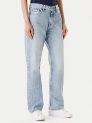 Calvin Klein Jeans Jeansy Signature 90s LV147C700G Niebieski Straight Fit. Niebieskie jeansy damskie Calvin Klein Jeans. Za 309.99 zł.