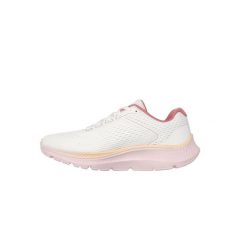 Buty damskie SKECHERS Go Run Consistent 2.0 Mile Marker natural. Białe obuwie sportowe damskie Skechers, bez wzorów, trekkingowe. Za 269.99 zł.