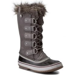 Śniegowce SOREL - Joan Of Arctic NL2429 Quarry/Black 052. Szare kozaki damskie Sorel, z gumy. Za 799.99 zł.