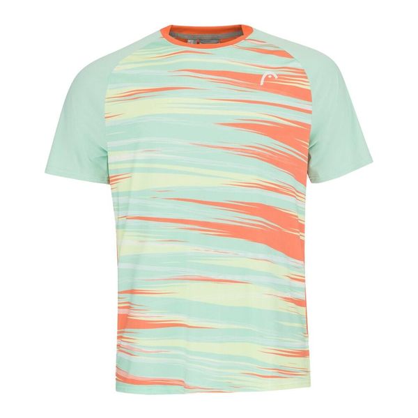 T-shirt męski TOPSPIN. Niebieskie koszulki sportowe męskie Head, l, bez wzorów, bez kołnierzyka, bez ramiączek. W wyprzedaży za 140.00 zł.